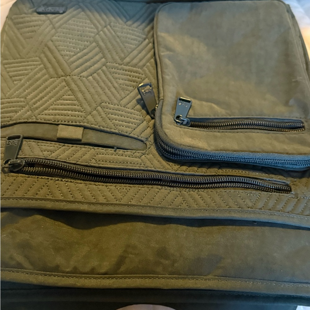 Monorail Convertible Rfid Cross Body Bag Peacock Teal - Picture 5 of 14